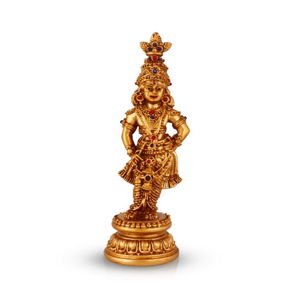 Krishnan Statue - 7 x 3 Inches | Gold Polish Krishnan Vigraham  Lord Krishna Idol at Home Cheap