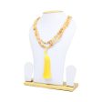 Aventurine Mala - 20 Inches | Yellow Aventurine Beads  Crystal Mala for Men & Women Fashion