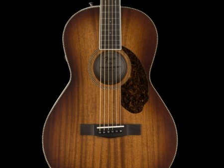 Fender Paramount PM-2E Parlor Limited Antique Cognac Burst For Discount