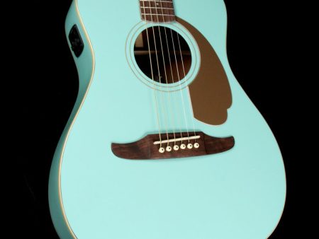 Fender California Series Malibu Player Acoustic Aqua Splash Cheap