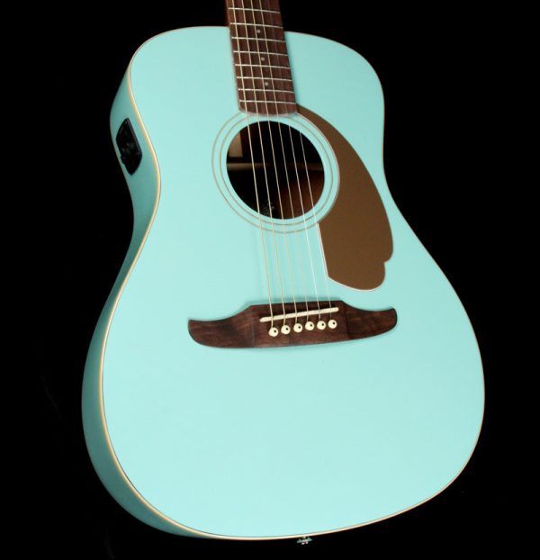 Fender California Series Malibu Player Acoustic Aqua Splash Cheap