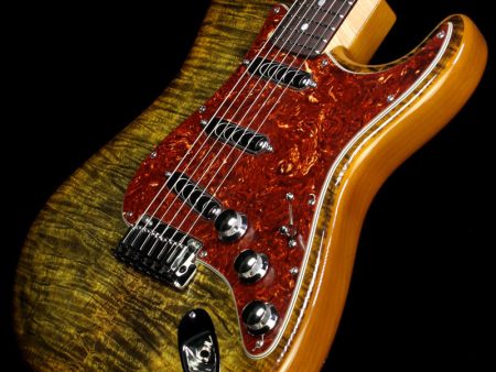 Fender Custom Shop Spalted Maple Top Artisan Stratocaster Electric Guitar Buckeye Sale