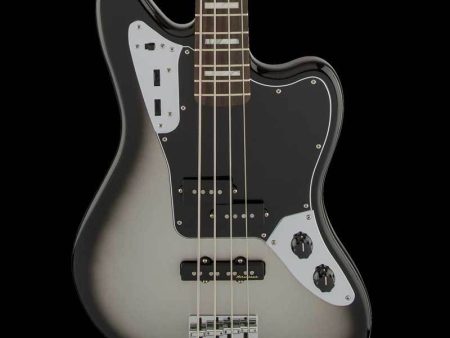 Fender Troy Sanders Jaguar Electric Bass Guitar Silverburst For Discount