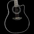 Ovation Custom Legend Super Shallow Acoustic Black Hot on Sale