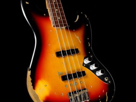 Fender Custom Shop Jaco Pastorius Tribute Jazz Bass 3-Tone Sunburst Sale