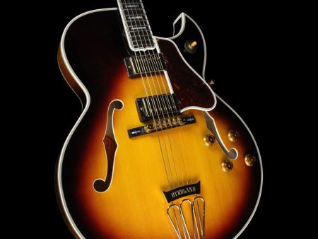 Used 2013 Gibson Custom Shop Byrdland Florentine Electric Guitar Vintage Sunburst Fashion