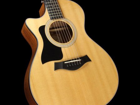 Used Taylor 312ce Grand Concert Left-Handed Acoustic Guitar Natural on Sale