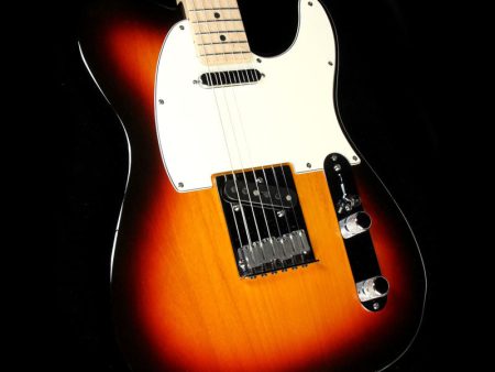 Used 2005 Fender American Standard Telecaster Electric Guitar Sunburst For Cheap