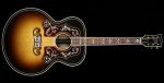 Used 2015 Gibson Montana Bob Dylan SJ-200 Autographed VIP Collector s Edition Acoustic Guitar Vintage Sunburst For Discount