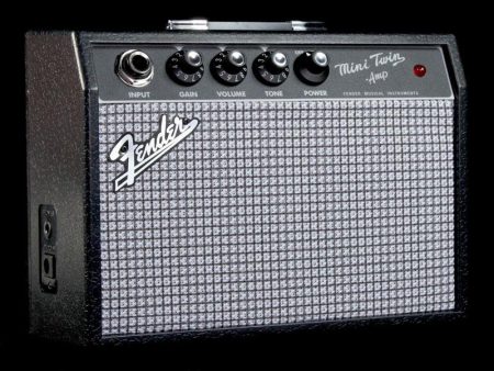 Fender Mini  65 Twin-Amp Guitar Combo Amplifier Hot on Sale