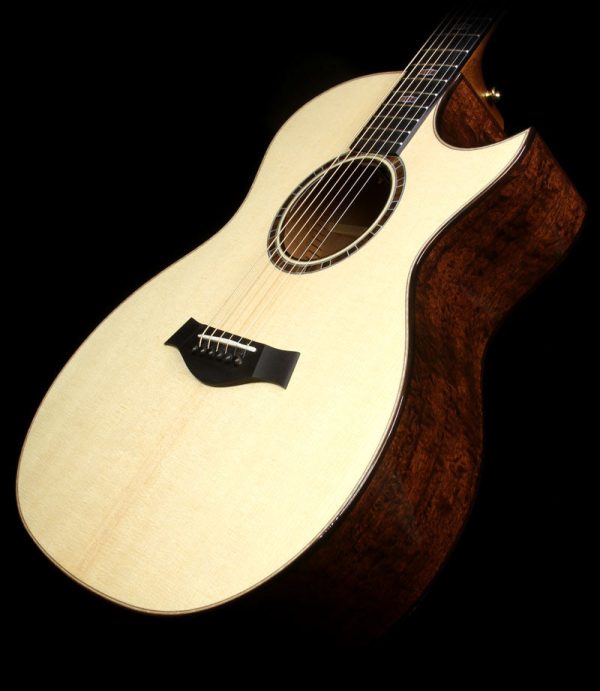 Used 2015 Taylor 514ce Limited Edition Quilted Sapele Grand Auditorium Acoustic Guitar Natural on Sale